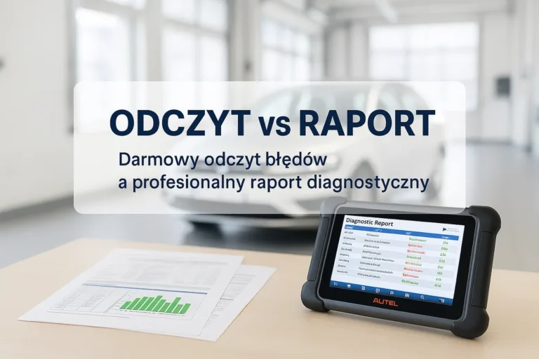 Autel Scan – Darmowy odczyt błędów vs profesjonalny raport diagnostyczny — czym się różnią?