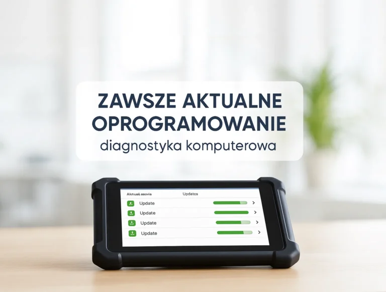 Zawsze aktualne oprogramowanie: po co diagnostyce subskrypcja Autel (nagranie z naszego testera)