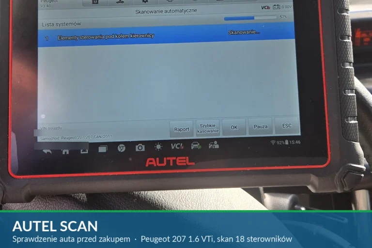 Sprawdzenie auta przed zakupem: Peugeot 207 i oszczędność liczona w tysiącach