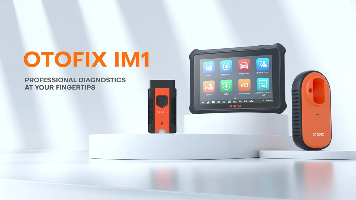 OTOFIX IM1 — urządzenie do programowania kluczy i immobilizerów z diagnostyką, materiał producenta OTOFIX